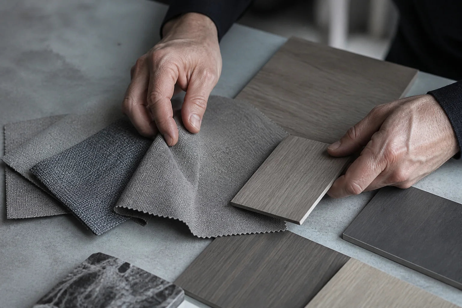 Furniture materials being carefully selected