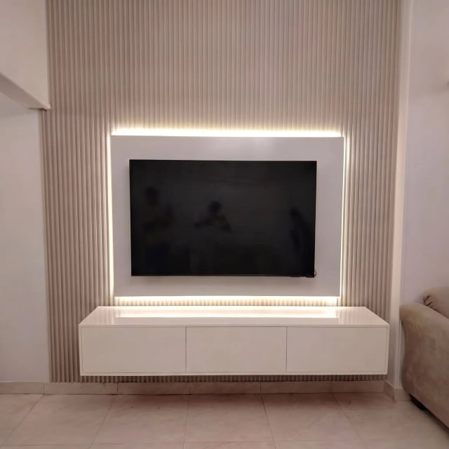 Floating TV unit