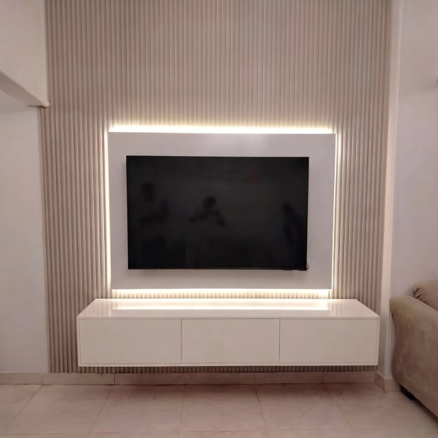 Floating TV unit
