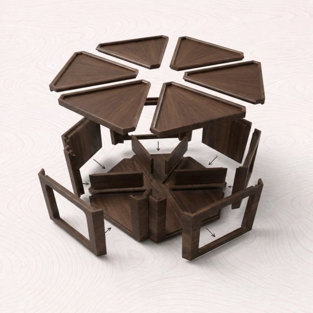 Triangles Table Design