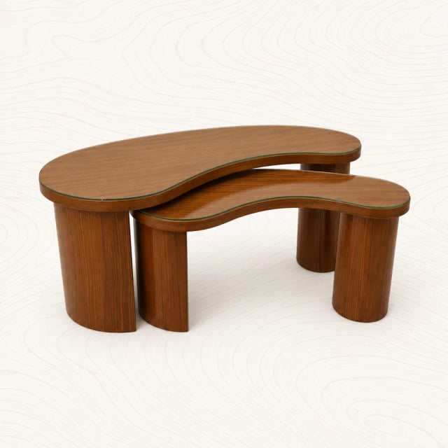 Organic nesting tables