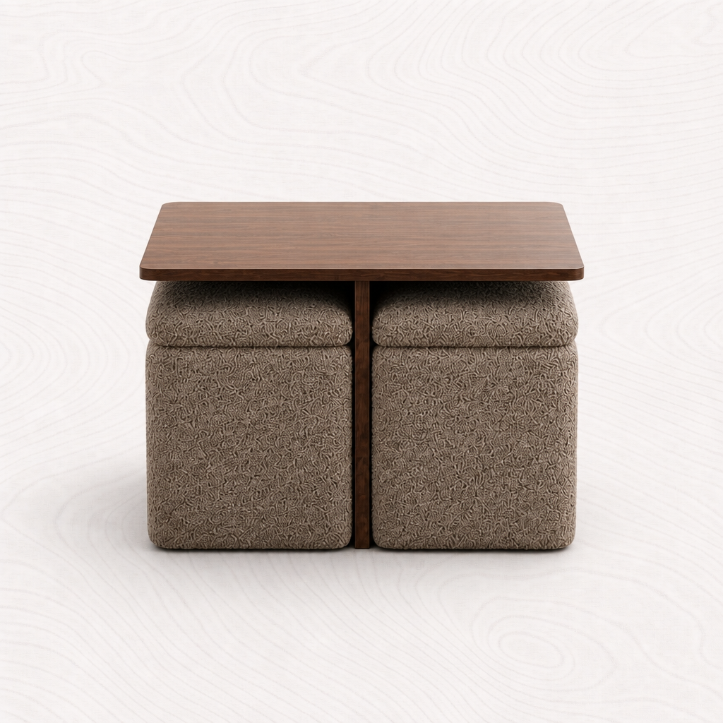 Couch side storage table — Side profile — VARO fgbg9s