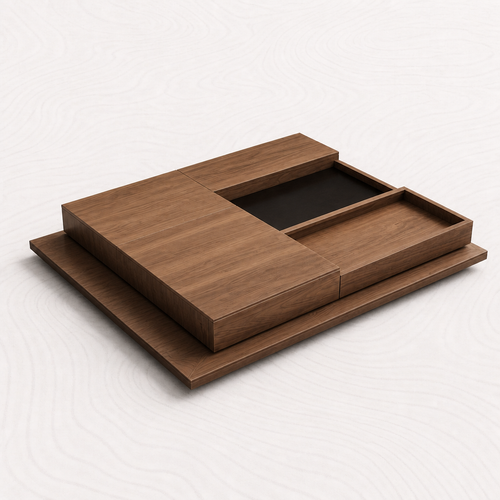 Modern coffee table living rooms — Opposite three-quarter — VARO fxdu89